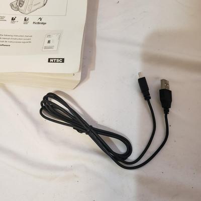 Sony Video Camera Recorder and Canon ZR200 with Accessories (UB-KD)
