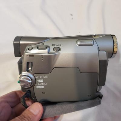 Sony Video Camera Recorder and Canon ZR200 with Accessories (UB-KD)