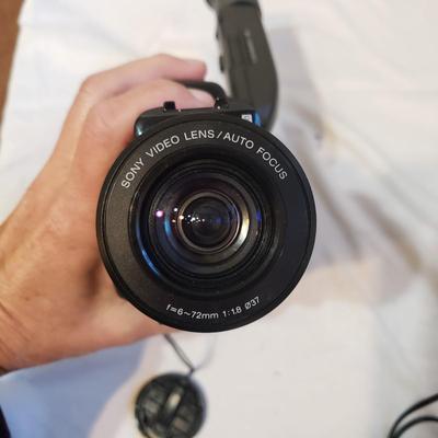 Sony Video Camera Recorder and Canon ZR200 with Accessories (UB-KD)