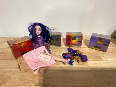 Rainbow High doll and unopened accessories, purses and shoes