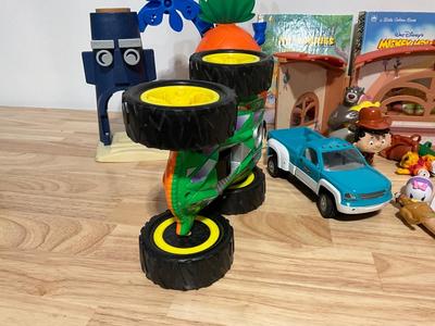 360 Monster Mobile, Imaginex, trucks, plus