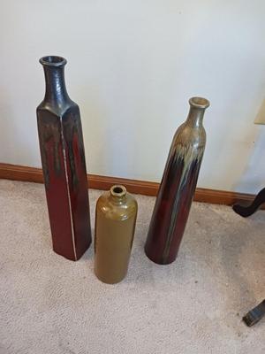 DECORATIVE BOTTLE VASES