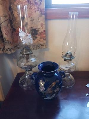BEAUTIFUL OIL LAMPS