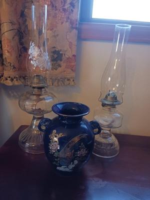 BEAUTIFUL OIL LAMPS
