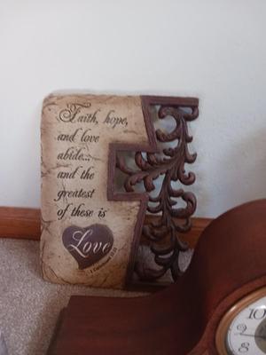 MANTEL CLOCK AND HOME DECOR