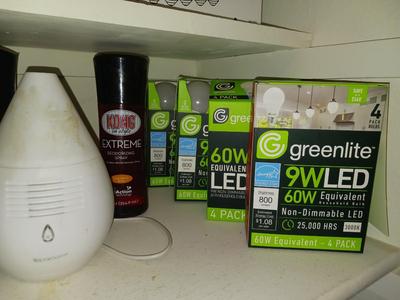 LIGHT BULBS, FACE MASK AND MORE!