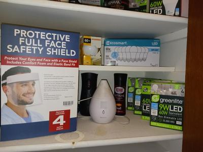 LIGHT BULBS, FACE MASK AND MORE!