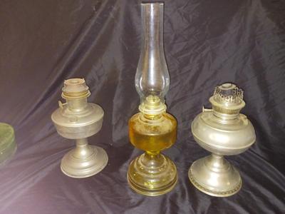VINTAGE OIL LAMPS
