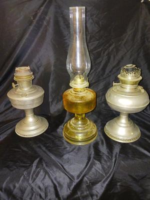 VINTAGE OIL LAMPS