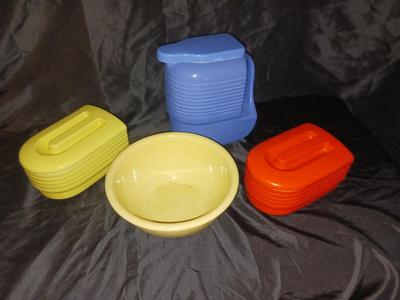 VTG HALL CHINA WESTINGHOUSE REFRIGERATOR DISHES