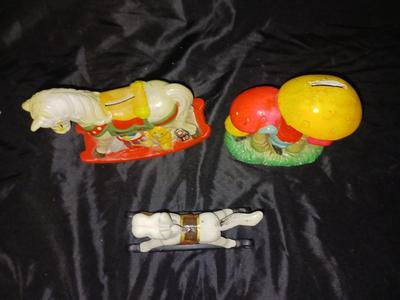 VINTAGE COIN BANKS