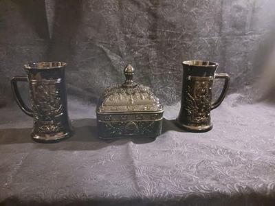 TIARA MUGS W/CANDY DISH