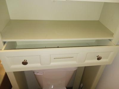 OVER THE TOILET BATHROOM CABINET