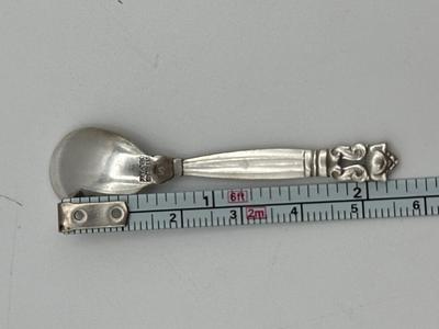Assorted Sterling Silver Salt Serving Spoons
