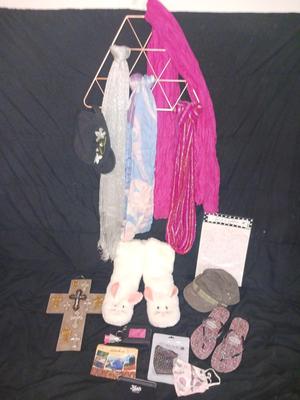 BUNNY SLIPPERS, MASKS, FLIP FLOPS AND WHAT NOT