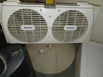 FANS, STEP STOOL, 3 DRAWER ORGANIZER, & MORE
