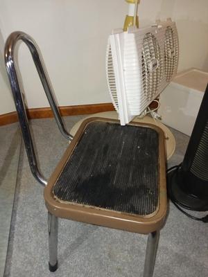 FANS, STEP STOOL, 3 DRAWER ORGANIZER, & MORE