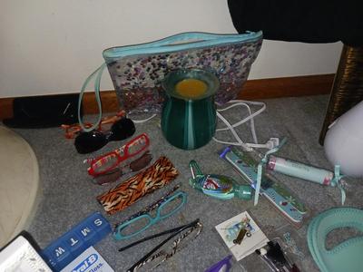 DIFFUSERS, PURSES, READING GLASSES AND MORE