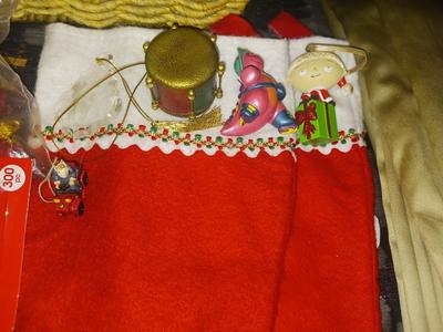 CHRISTMAS DECORATIONS, ORNAMENTS, STOCKINGS, LIGHTS AND MORE