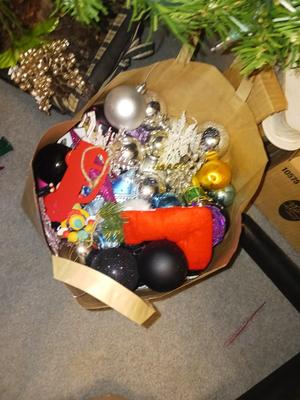 CHRISTMAS TREE, LIGHTS, ORNAMENTS, HOME DECOR, AND MUCH MORE