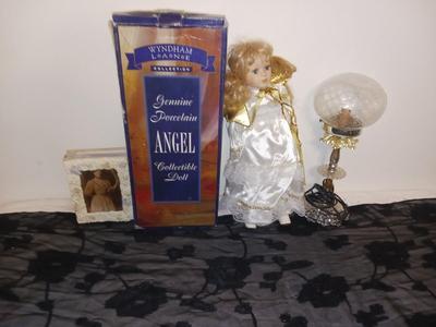 WYNDHAM LANE DOLL, UNIQUE LAMP, BEAUTIFUL PHOTO ALBUM