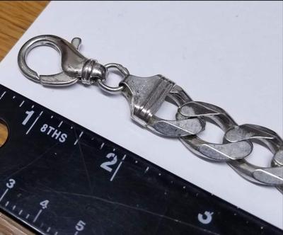 925 Silverr Bracelet 9 in 39 g
