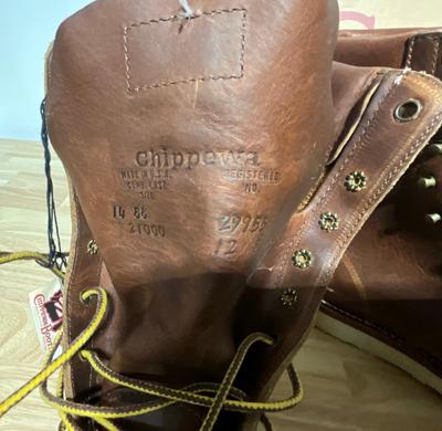 Chippewa Boots size 14EE