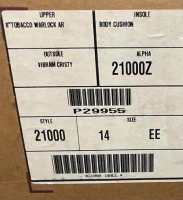 Chippewa Boots size 14EE