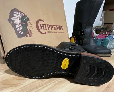 Chippewa Black Boots size 11.5 D