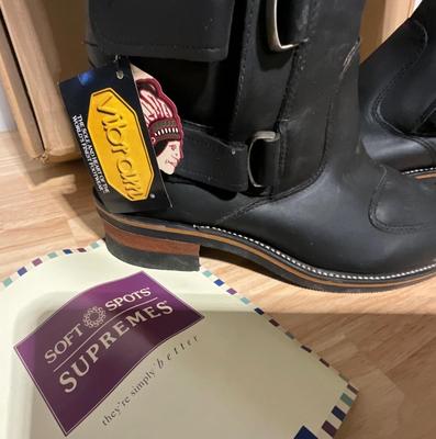 Chippewa Black Boots size 11.5 D