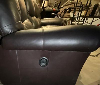 Brown Reclining Couch