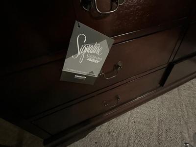 Signature by Ashley Mahogany Buffet