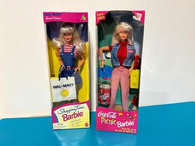 Walmart and CocaCola Picnic Barbies