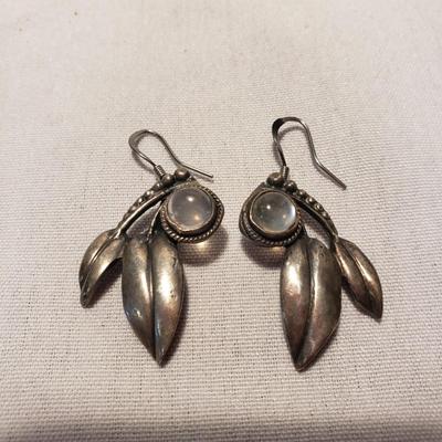 Forty Pairs of Gold and Silver Toned Pierced Earrings W/ Sterling (ST-KD)