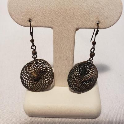 Forty Pairs of Gold and Silver Toned Pierced Earrings W/ Sterling (ST-KD)