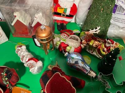 Christmas decorating items