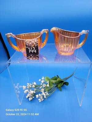Marigold Carnival Glass