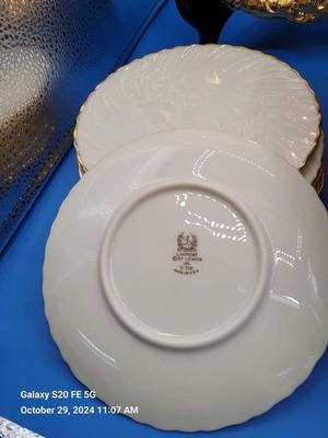 24K goldplated Serving Set