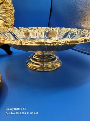 24K goldplated Serving Set