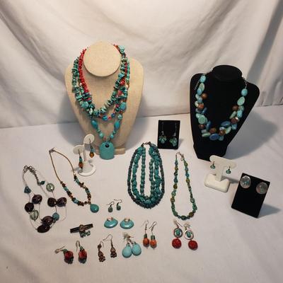 Turquoise Colored Jewelry (ST-KD)