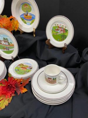 Villeroy & Boch NAIF Set 2 SERVICE of 6 PIECES