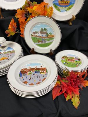 Villeroy & Boch NAIF Set 2 SERVICE of 6 PIECES