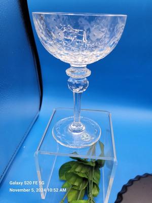 Glass and Iron Decanter