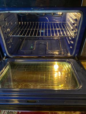 LG ELECTRIC DOUBLE OVEN RANGE
