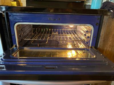 LG ELECTRIC DOUBLE OVEN RANGE