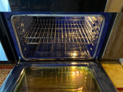 LG ELECTRIC DOUBLE OVEN RANGE