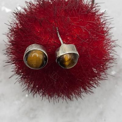 Tiger Eye Stud earrings