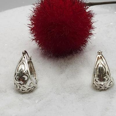 925 Filigree earrings