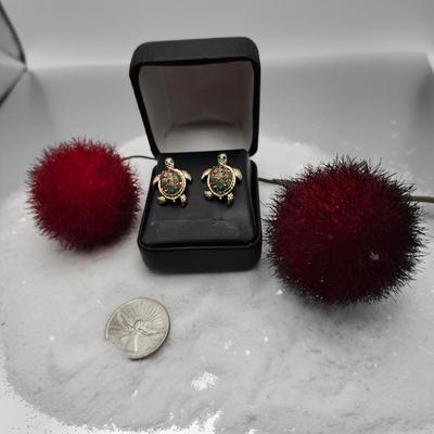 Betsey Johnson Turtles Earrings