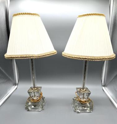 Vintage Lucite Lamps